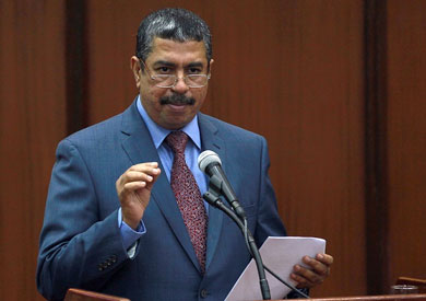 نائب الرئيس اليمني ورئيس الحكومة اليمنية خالد بحاح